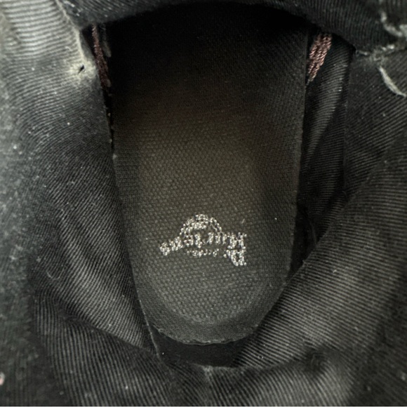 Dr Doc Martens Combs Leather Crazy Horse Boots Women 8 Men 7 Brown AirWair 8 Eye - Picture 7 of 11